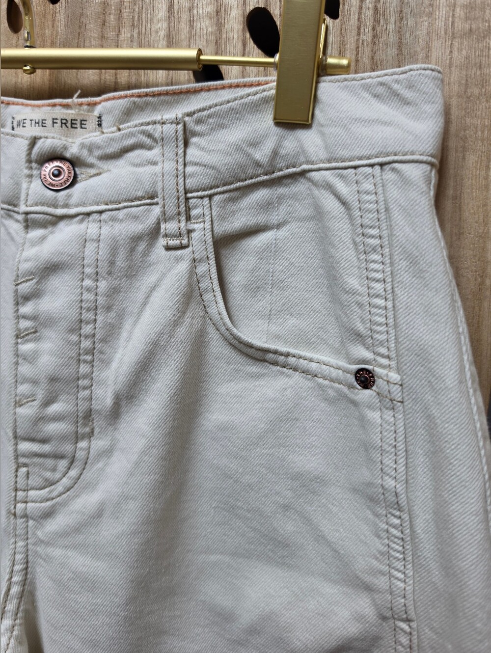NWOT We the Free Good Luck Mid rise barrel jeans - Picture 8 of 16